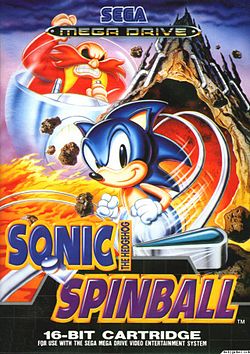 Sonic the Hedgehog Spinball Box Art